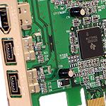 4-Port NitroAV PCI-Express FireWire 800/1394b Professional PCIe Host Adapter (MAC/WIN/LINUX)