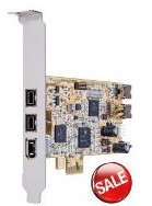 2 Channel NitroAV 1394b FireWire800 Professional PCI Express (x1) Host Bus Adapter